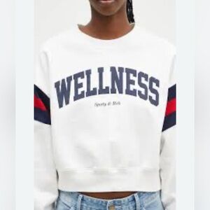Sporty and Rich size small Wellness sweatshirt
